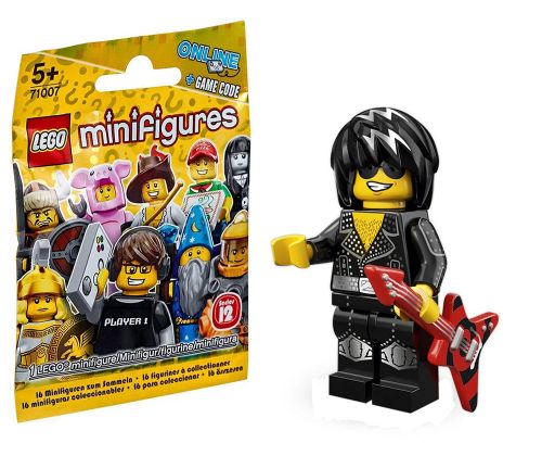 LEGO Minifigures 71007-12 Série 12 - Une star du rock