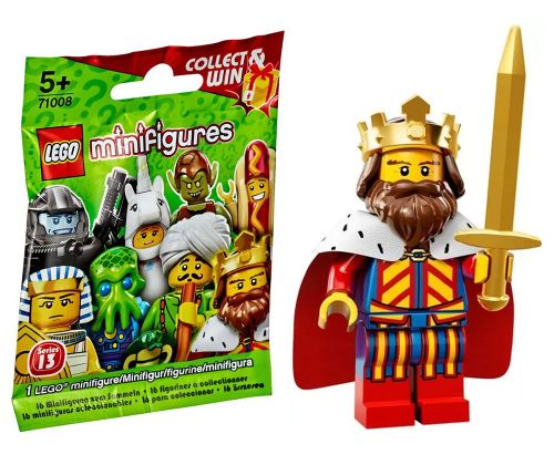 LEGO Minifigures 71008-01 Série 13 - Le roi classique