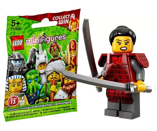 LEGO Minifigures 71008-12 Série 13 - Le samouraï