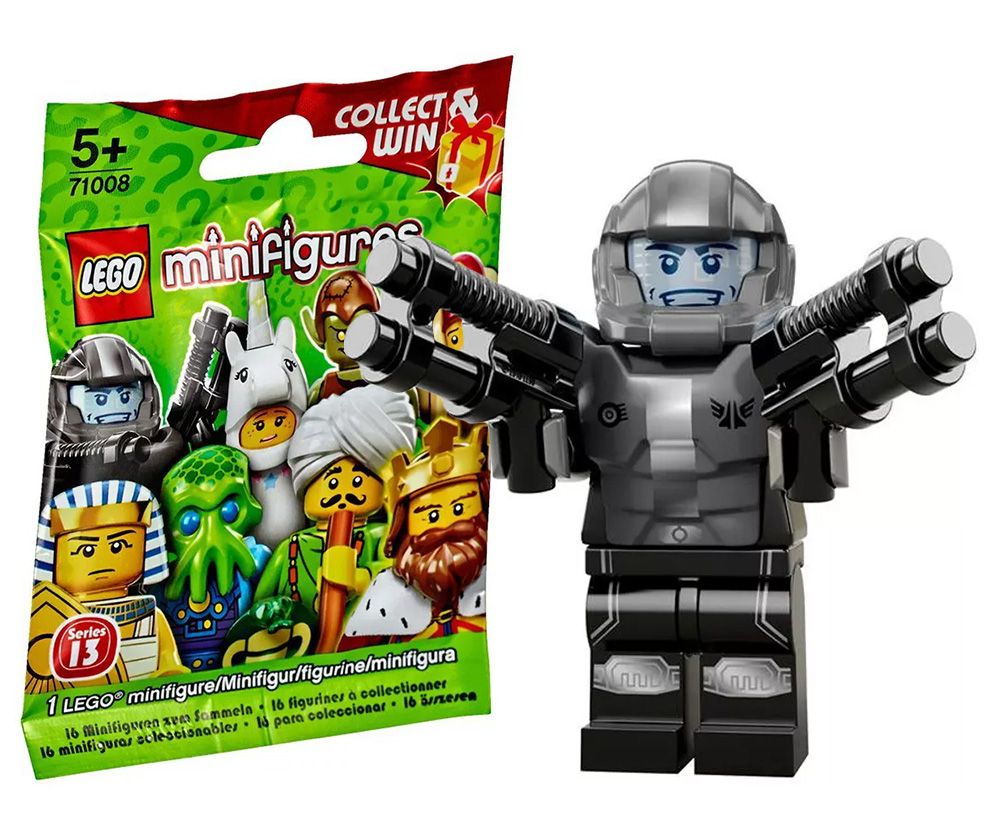 LEGO Minifigures 71008-16 pas cher, Série 13 - Le soldat galactique