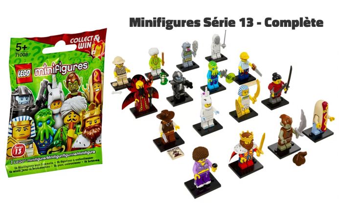 LEGO Minifigures 71008-17 Série 13 - Complète