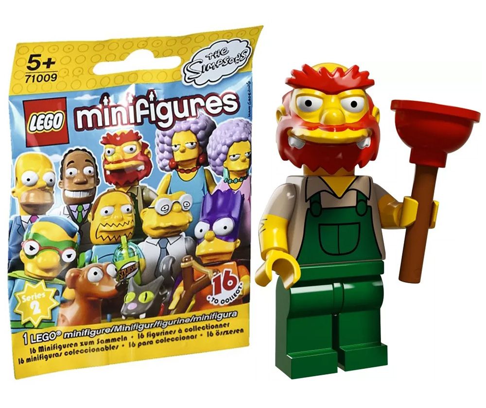 Lego simpsons top willie