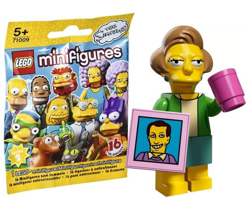 LEGO Minifigures 71009-14 Les Simpsons Série 2 - Edna Krabappelle