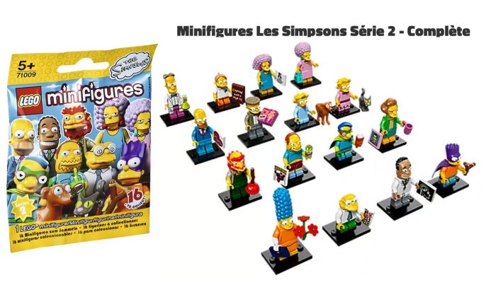 LEGO Minifigures 71009-17 Les Simpsons Série 2 - Complète