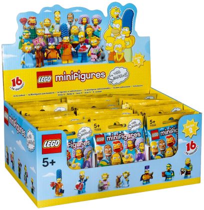 LEGO Minifigures 71009-60 Les Simpsons - Série 2 - Boîte 60 Minifigurines