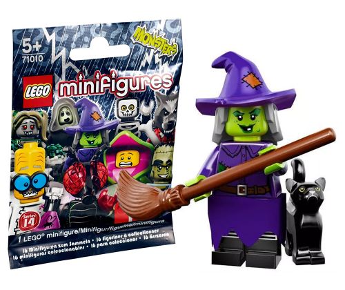 LEGO Minifigures 71010-04 Série 14 - Une sorcière farfelue