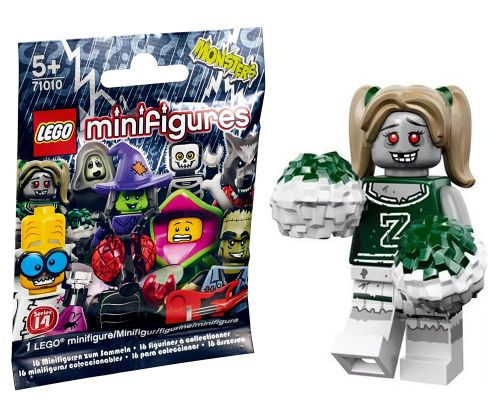 LEGO Minifigures 71010-08 Série 14 - Pom pom girl zombie