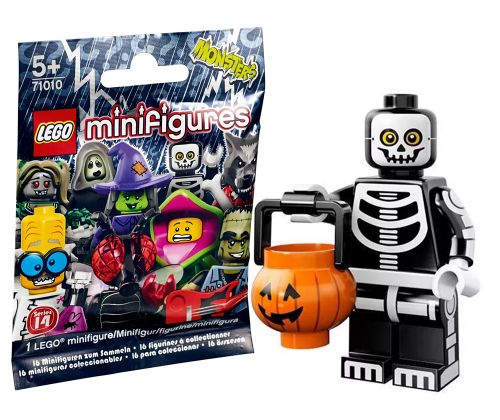 LEGO Minifigures 71010-11 Série 14 - Un homme-squelette