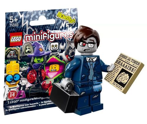 LEGO Minifigures 71010-13 Série 14 - Un homme d'affaires zombie