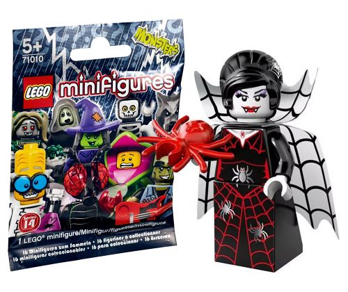 LEGO Minifigures 71010-16 Série 14 - Une femme-araignée