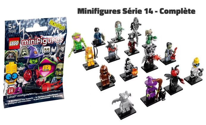 LEGO Minifigures 71010-17 Série 14 - Complète