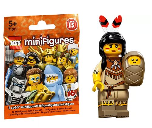 LEGO Minifigures 71011-05 Série 15 - La femme tribale