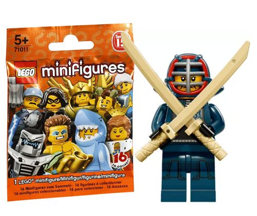 LEGO Minifigures 71011-12 Série 15 - Le lutteur de kendo