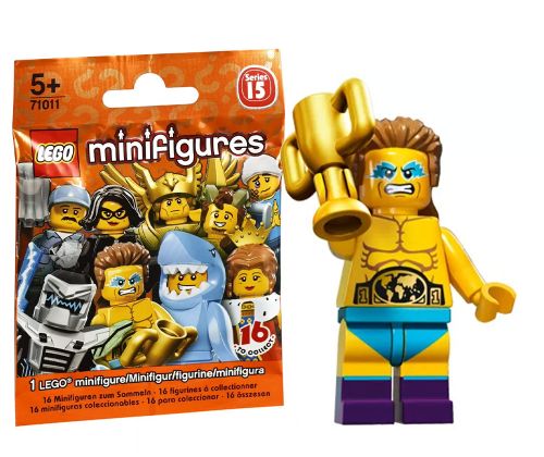 LEGO Minifigures 71011-14 Série 15 - Le champion de lutte