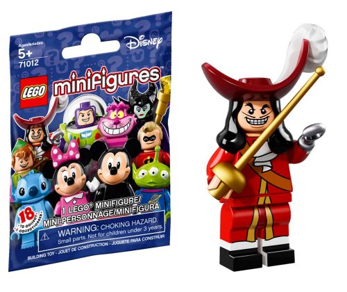 LEGO Minifigures 71012-16 Disney Série 1 - Capitaine Crochet