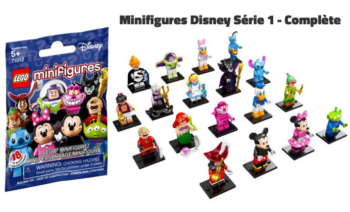 LEGO Minifigures 71012-19 Disney Série 1 - Complète