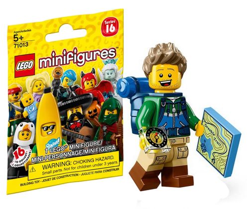 LEGO Minifigures 71013-06 Série 16 - Le randonneur