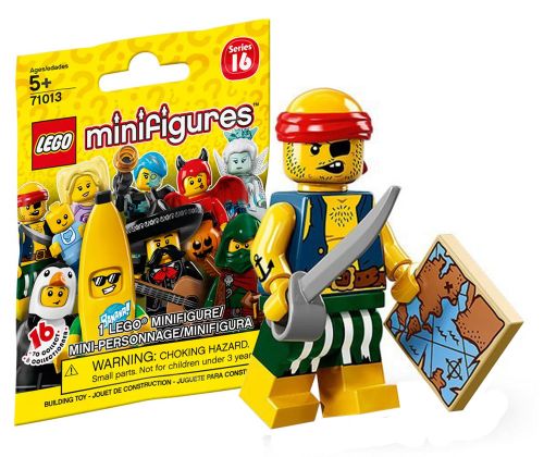 LEGO Minifigures 71013-09 Série 16 - Le pirate