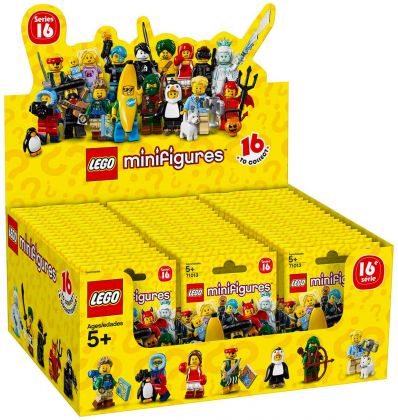 LEGO Minifigures 71013-60 Série 16 - Boîte 60 Minifigurines