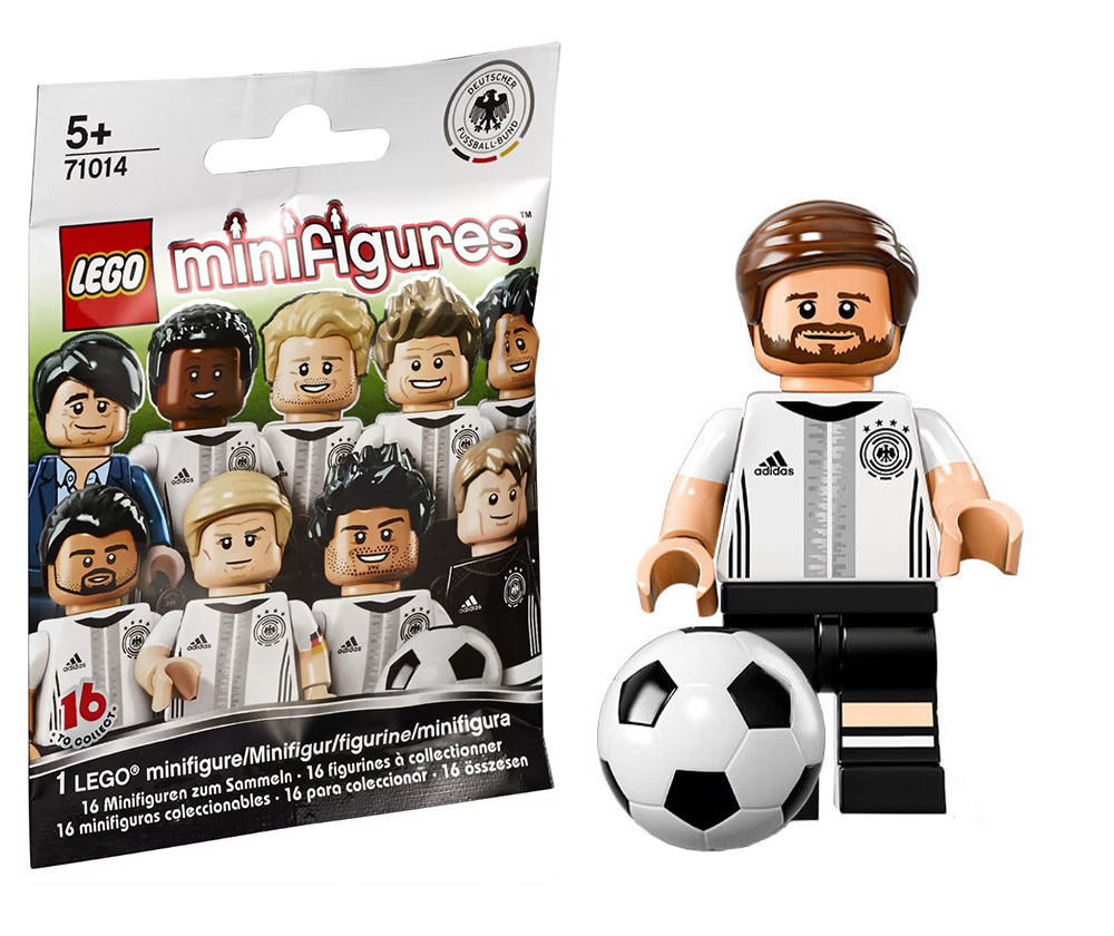 LEGO Minifigures 71014 Allemand Coupe du monde équipe de football Allemagne Shkodran Mustafi