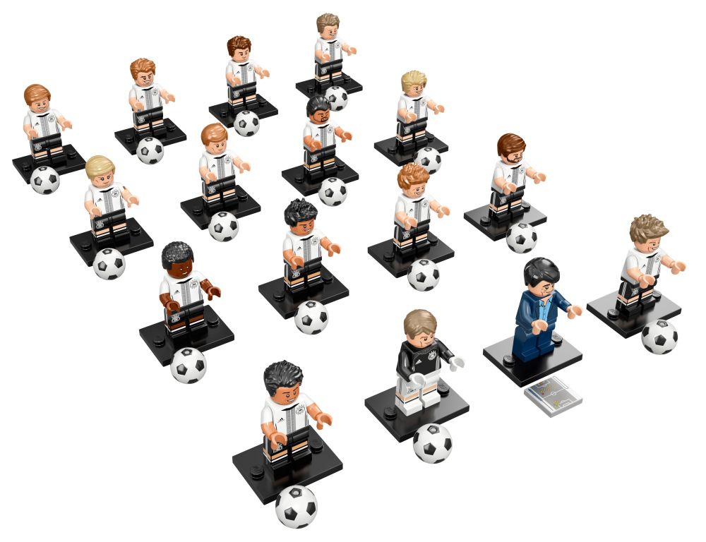 LEGO Minifigures 71014 60 Pas Cher L quipe De Football D Allemagne 