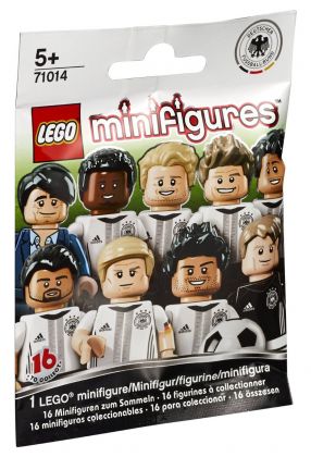 LEGO Minifigures 71014 L'équipe de football d'Allemagne - La Mannschaft - Sachet Surprise