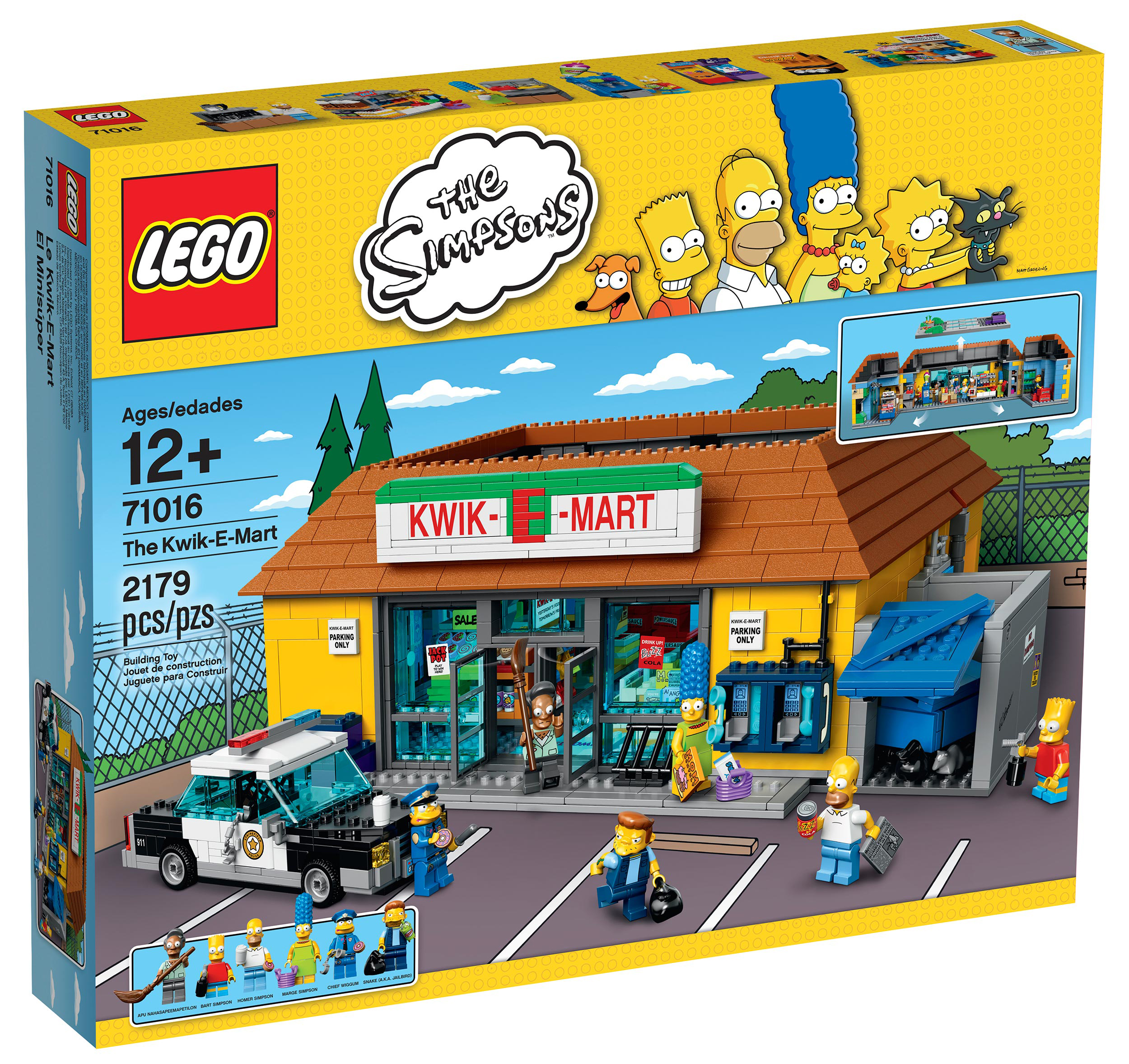 LEGO Simpsons 71016 pas cher, Kwik-E-Mart