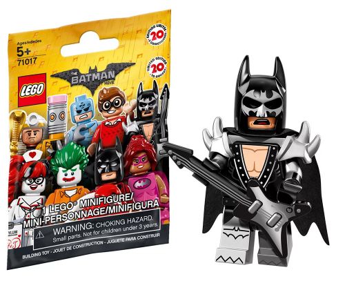 LEGO Minifigures 71017-02 Batman Movie Série 1 - Batman en tenue de rockeur