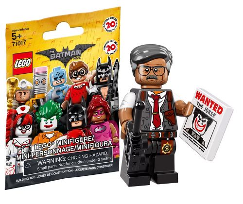 LEGO Minifigures 71017-07 Batman Movie Série 1 - Le Commissaire Gordon