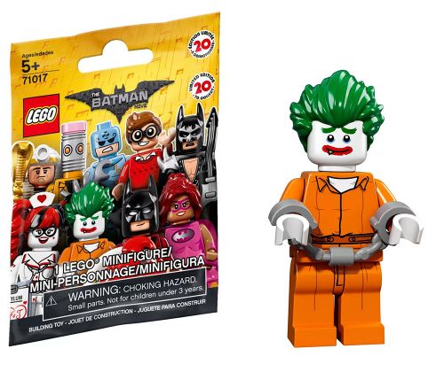 LEGO Minifigures 71017-08 Batman Movie Série 1 - Le Joker – l’asile d’Arkham