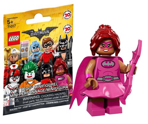 LEGO Minifigures 71017-10 Batman Movie Série 1 - Batgirl au pouvoir rose
