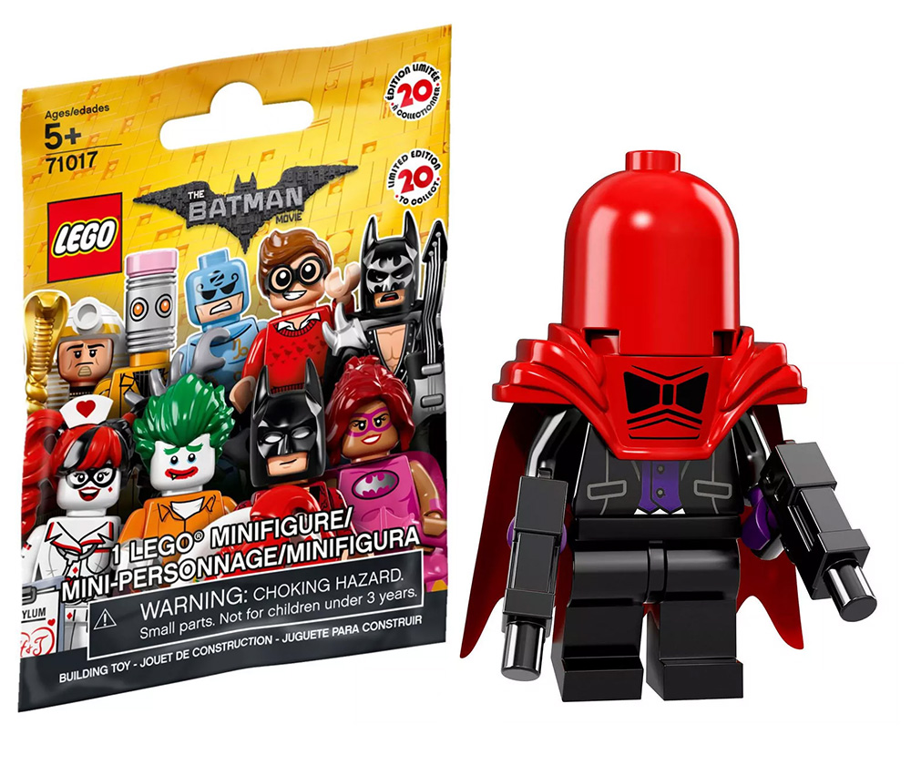 LEGO-Minifigures Série The Batman x 1 torse pour le Red Hood partie 