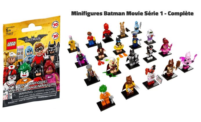 LEGO Minifigures 71017-21 Batman Movie Série 1 - Complète