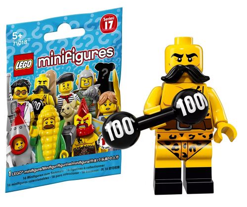LEGO Minifigures 71018-02 Série 17 - L’homme-fort du cirque