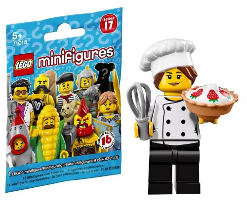 LEGO Minifigures 71018-03 Série 17 - Le chef gourmet
