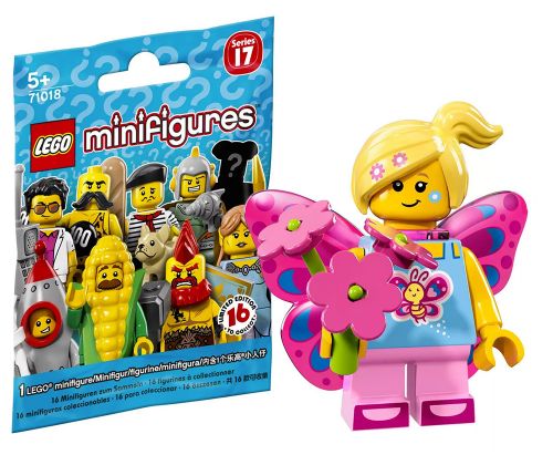 LEGO Minifigures 71018-07 Série 17 - La fille papillon