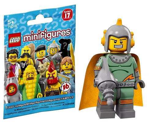 LEGO Minifigures 71018-11 Série 17 - Le héros spatial rétro