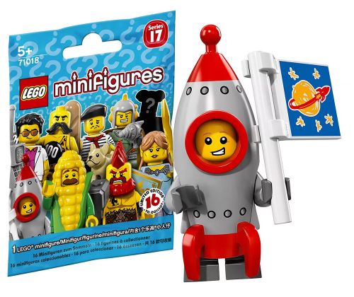 LEGO Minifigures 71018-13 Série 17 - Le garçon fusée