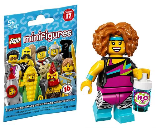 LEGO Minifigures 71018-14 Série 17 - Le professeur de danse