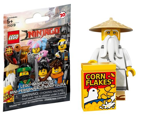 LEGO Minifigures 71019-04 Ninjago Movie - Maître Wu