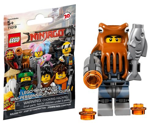 LEGO Minifigures 71019-12 Ninjago Movie - Le bandit pieuvre de l’armée des requins