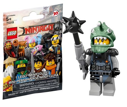 LEGO Minifigures 71019-13 Ninjago Movie - Le bandit pêcheur de l’armée des requins