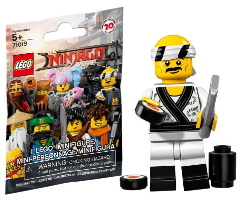 LEGO Minifigures 71019-19 Ninjago Movie - Le chef Sushi