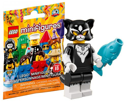 LEGO Minifigures 71021-06 Série 18 - La fille déguisée en chat