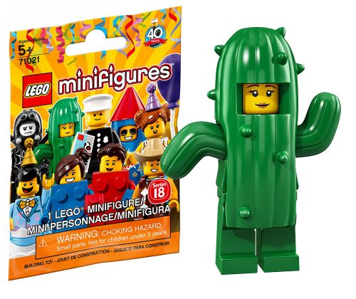LEGO Minifigures 71021-08 Série 18 - La fille cactus