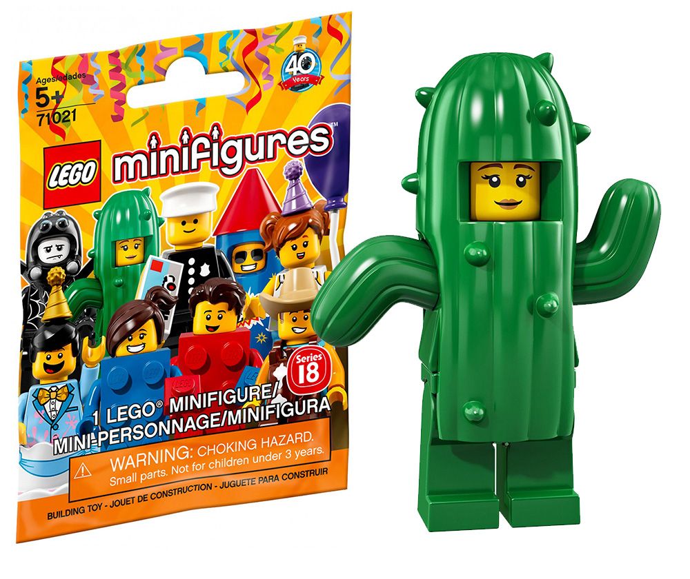 LEGO Minifigures 71021-08 pas cher, Série 18 - La fille cactus