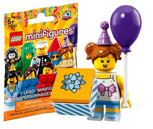 LEGO Minifigures 71021-10 Série 18 - La fille goûter d'anniversaire