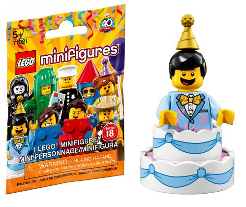LEGO Minifigures 71021-14 Série 18 - L'homme gâteau