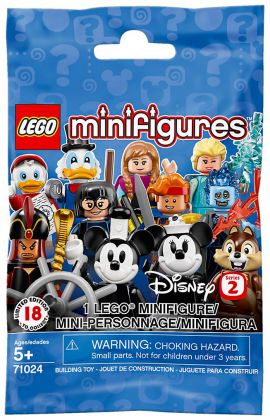 LEGO Minifigures 71024 Disney - Série 2 - Sachet surprise