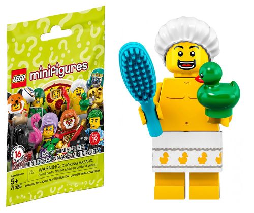 LEGO Minifigures 71025-02 Série 19 - Le type sous la douche